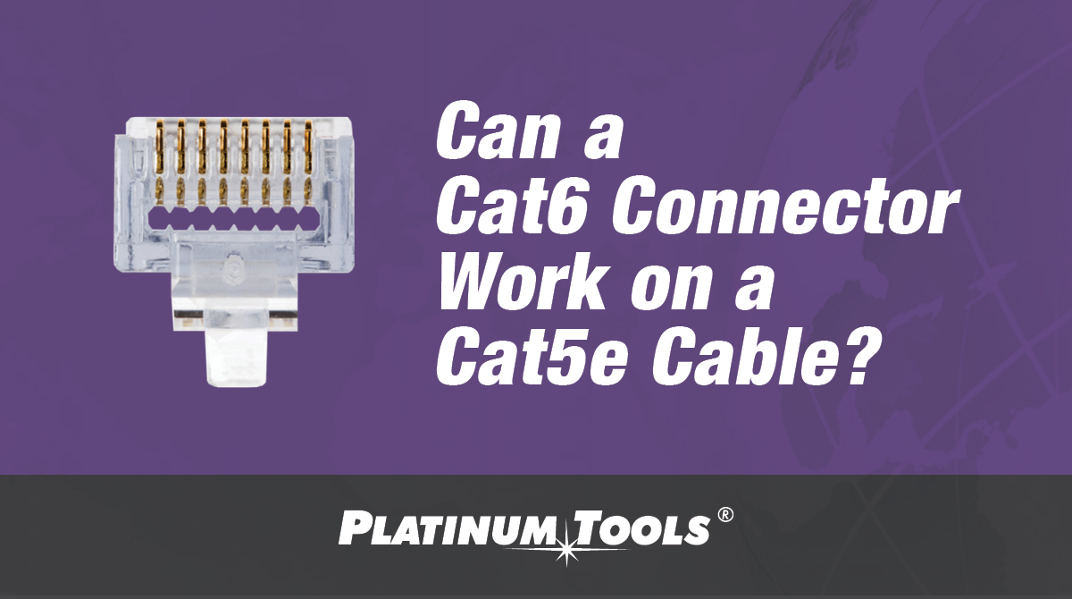 Cat6 Connector Cat5e Cable