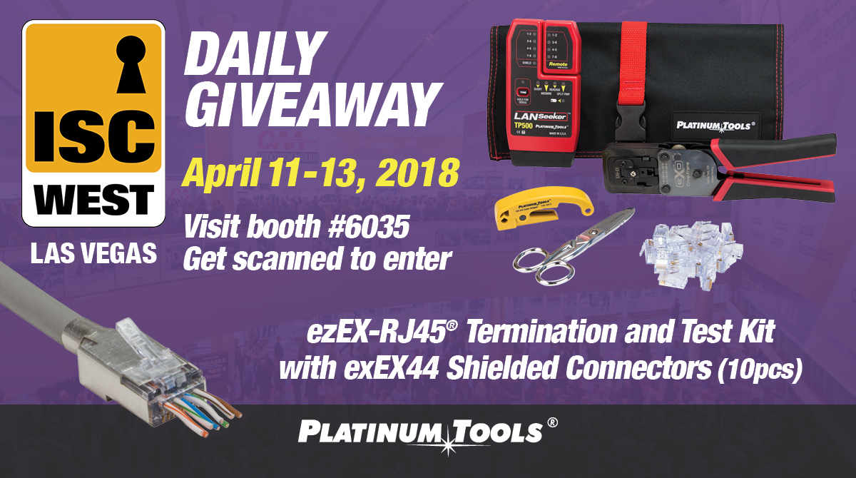 ISC West Daily Giveaway