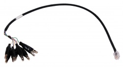 Cable Assembly: RJ45 to 8-Way alligator clips 24 inch