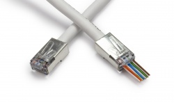 Shielded EZ-RJ45® for CAT5e & CAT6 with Internal Ground
